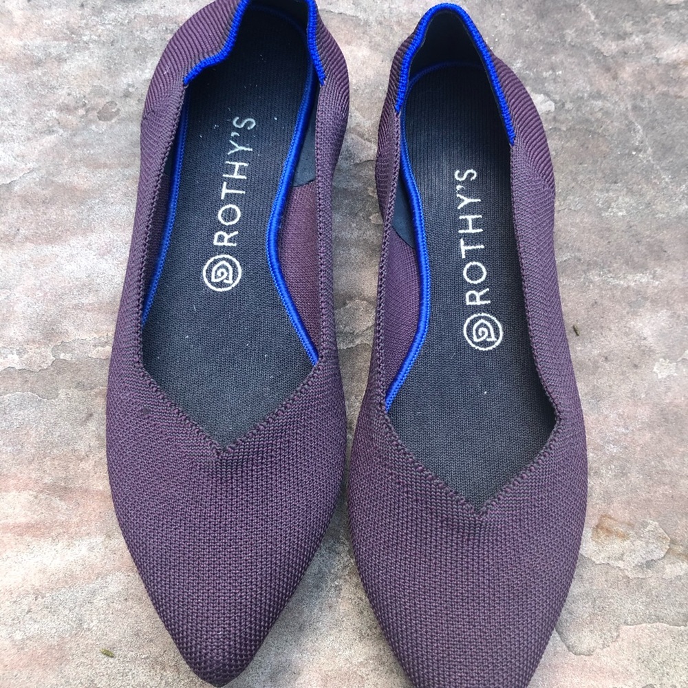 Rothy Point Shoes Sz 10 🍆